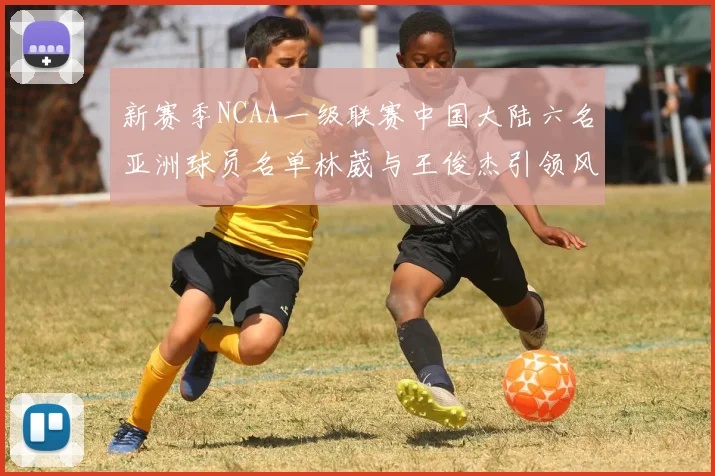 新赛季NCAA一级联赛中国大陆六名亚洲球员名单林葳与王俊杰引领风骚